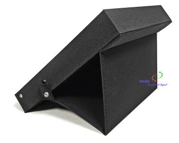 Brillenkoffer Brillendisplay Brillenständer Brillenpräsentation aus Textilstoff für 18 Brillen